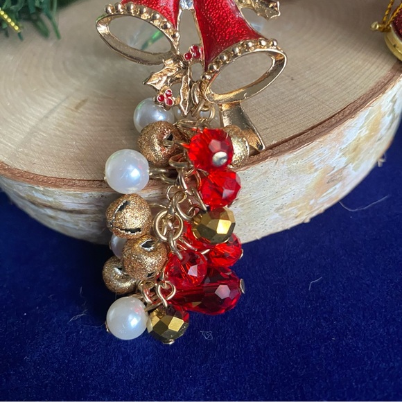 Vintage- Stunning Jingle Bell, Cha-Cha Necklace Enhancer - Picture 4 of 16